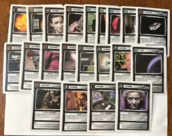 (165 Card Lot) 1995 Star Trek Next Generation CCG cards Ex/NM - Image 5