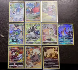 Pokemon Cards Lot (Silver Tempest Trainger Gallery Illustrator Art Rares) Mint - Image 1