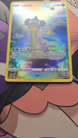 Pokemon TCG Card Lapras GG05/GG70 Crown Zenith Galarian Gallery - NM - Image 3