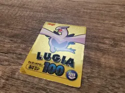 Pokemon card Japanese Meiji Promo Gold Foil rare Lugia - Image 4
