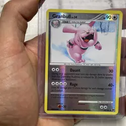 Pokemon Granbull 39/106 - Great Encounters Reverse Holo LP Uncommon Pokemon Card - Image 2