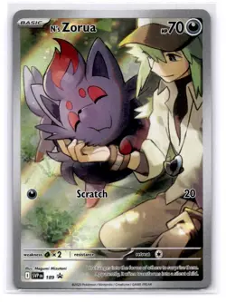 N's Zorua - Promo SV: Scarlet & Violet Promo Cards 189 LP-NM - Image 1