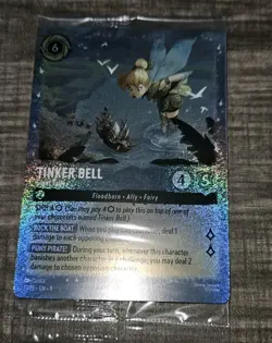 Tinker Bell - Giant Fairy 11 Disney Lorcana Promo Cards Holo Sealed - Image 1