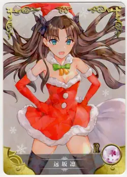 Goddess Story - Rin Tohsaka - NS-2M02-155 - Anime Waifu R Trading Card - Image 1