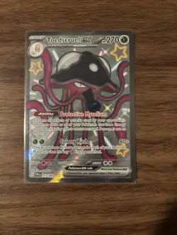 Pokemon - Toedscruel ex - 213/091 - SV Paldean Fates - Shiny Rare Card - Image 1