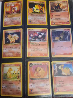 Pokemon Trading Card Collection Binder Large Huge Collection Vintage Lot Rare - Image 2
