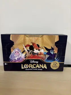Disney Lorcana Trading Card Game The First Chapter Booster Box Brand New 24 Pack 4050368981905 - Image 1