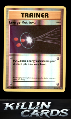 Reverse Holofoil Energy Retrieval 77/108 Pokemon Uncommon XY - Evolutions Card N - Image 1