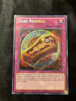 Dark Renewal - YGLD-ENB00 - Secret Rare - Limited Edition Near Mint Yugioh! Card - Image 1
