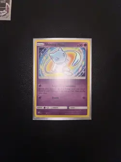 Pokemon TCG Shining Mew Holo Rare Card 40/73 Shining Legends minor back whitenin - Image 1
