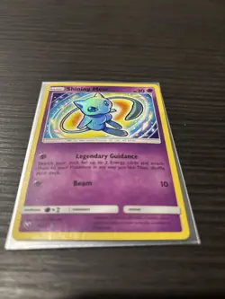 Pokemon TCG Shining Mew Holo Rare Card 40/73 Shining Legends minor back whitenin - Image 2