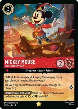 ~ Mickey Mouse - Brave Little Prince ~ NM ~ Fabled ~ - Image 1