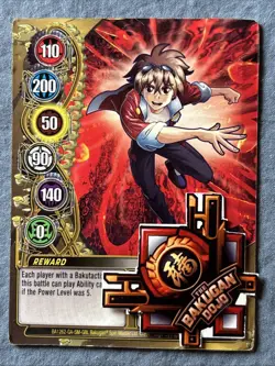 Bakugan: Mechtanium Surge | Reward 🏅 Gold Gate Card | BakuTactix - Image 2