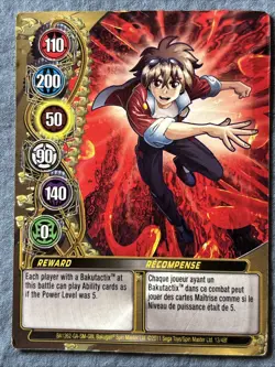 Bakugan: Mechtanium Surge | Reward 🏅 Gold Gate Card | BakuTactix - Image 3