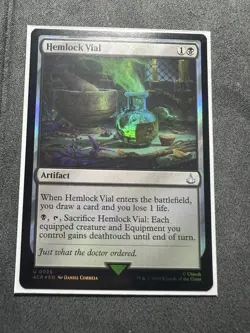 Hemlock Vial - Foil AC NM MTG - Image 5