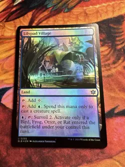 MTG Lilypad Village Bloomburrow Near Mint Foil - Image 3