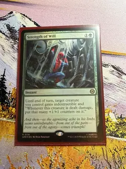 Strength Of Will Mtg Foil Spiderman Magic The Gathering - Image 4