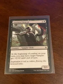 Magic the Gathering Ixalan Anointed Deacon - Image 1