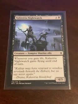 Magic the Gathering Battle for Zendikar Kalastria Nightwatch - Image 1