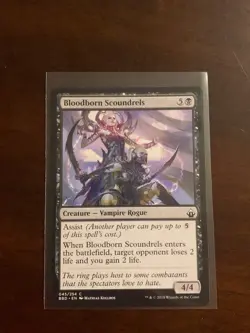 Magic the Gathering Battlebond Bloodborn Scoundrels - Image 1