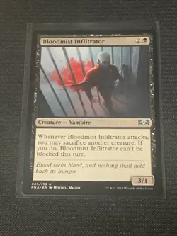Magic the Gathering Ravnica Allegiance Bloodmist Infiltrator - Image 1