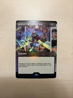 Behold the Sinister Six! (Borderless) Foil NM. Marvel's Spider-Man - Image 1