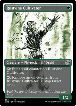 Showcase RUSTVINE CULTIVATOR x4 mtg NM-M Phyrexia All Will Be One 4 Common - Image 1