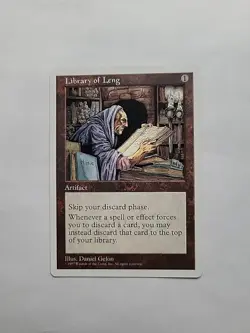 MTG - Library of Leng - Regular Uncommon - Image 1