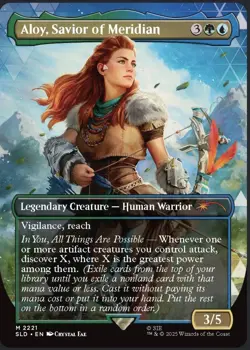 Magic The Gathering Secret Lair Horizon Zero Dawn Rainbow Foil Sealed - Image 3