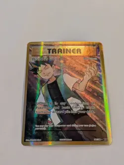 Pokemon TCG Brock's Grit XY Evolutions 107/108 Holo Full Art - Image 1