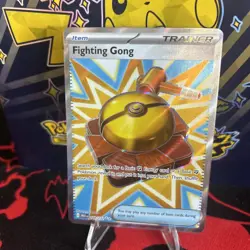 Pokemon TCG Fighting Gong 168/132 Full Art Mega evolutions Base Set - Image 1