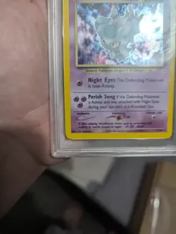 Pokemon TCG Misdreavus 11/64 Holo Rare Neo Revelation Original WOTC PSA 6 - Image 2