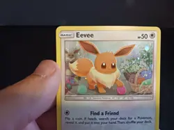 Pokemon Tcg Eevee Sun & Moon Black Star Promo #SM184 Holo LP - Image 3