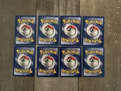 Base Set 2 & Jungle Pokemon Lot - 7× Cubone + 1× Marowak - 1999 Vintage WOTC - Image 2