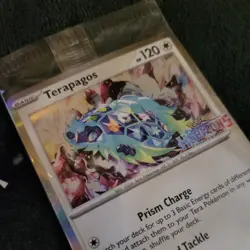 Pokemon Promo Terapagos 161/191 Holo Surging Spark Sealed Horizons - Image 1