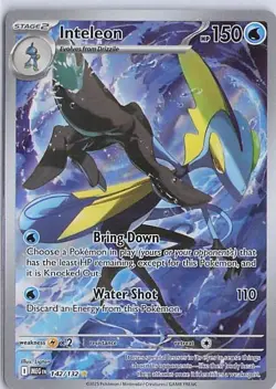 Pokemon TCG - Mega Evolution (MEG EN) Inteleon - #142/132 - Image 1