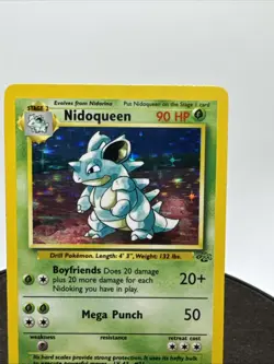 Nidoqueen Jungle 7/64 Holo Rare Pokemon TCG Vintage - Image 2