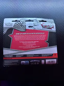 Pokemon white flare S&v 10.5 3Pk Blister Tech Sticker Collection (factory sealed - Image 2