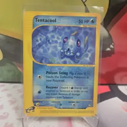 Pokemon TCG Tentacool 113/147 Aquapolis Set Regular LP - Image 1