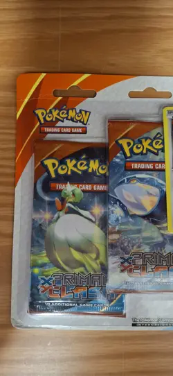 2015 3 Pack Blister Pokemon XY Primal Clash Pokemon Ditto 40 Factory Sealed RARE - Image 2