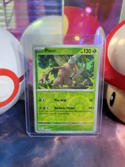 Pinsir 127/165 Pokemon TCG S&V 151 Reverse Holo Uncommon NM - Image 1