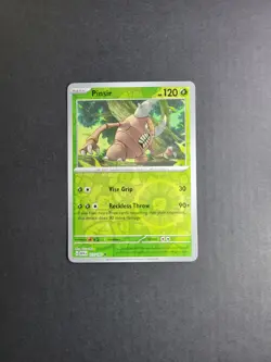 Pinsir 127/165 Pokemon TCG S&V 151 Reverse Holo Uncommon NM - Image 2
