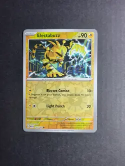 Electabuzz 125/165 Pokemon TCG S&V 151 Reverse Holo Common NM - Image 2