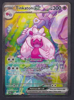 Pokemon - Tinkaton ex - 262/193 - Paldea Evolved - SIR - NM - Image 1