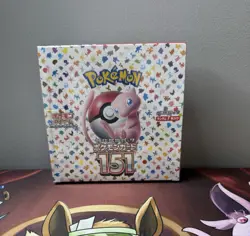 Japanese Pokemon 151 Booster Box Sv2a SEALED&NEW (U.S. SELLER) - Image 1