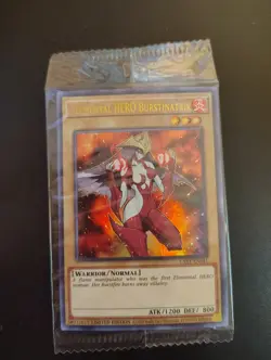 YUGIOH Elemental Hero Burstinatrix LART-EN041 Ultra Rare Lost Art Sealed - Image 1