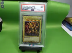 Yugioh Winged Dragon Of Ra GBI-003 Ultra Rare PSA 9 - Image 1