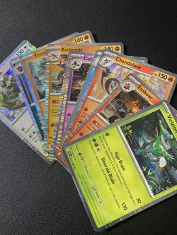 Pokemon - Complete White Flare Holo Rare Set - All 10 Cards Bundle - Image 1