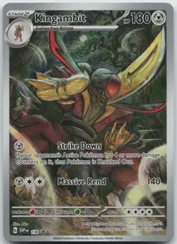 Kingambit Promo SV: Scarlet & Violet Promo Cards 130 NM - Image 1