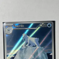Beartic 110/086 NM Illustration Rare IR 2025 Pokemon Black Bolt Card Pokemon TCG - Image 2